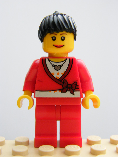 LEGO 085 PANENKA ČERVENÁ